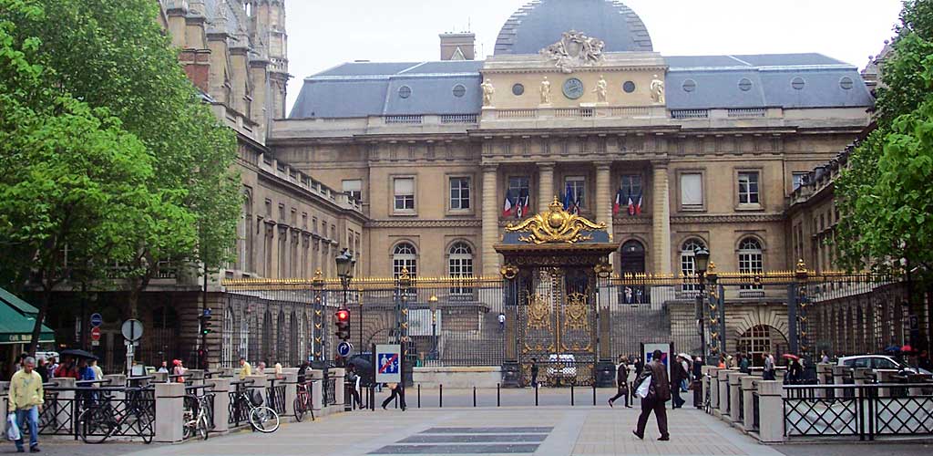 Institut de France, Pont des Arts by Dominique Lacaze